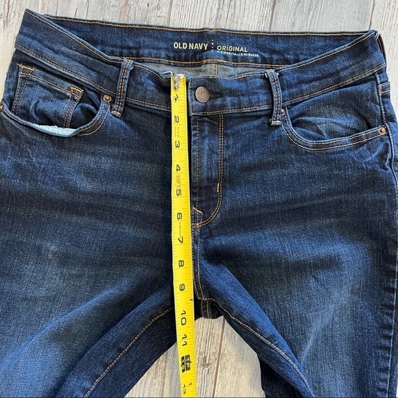 Old Navy Original Mid Rise Stretch Women’s Blue Denim‎ Jeans - Picture 12 of 13